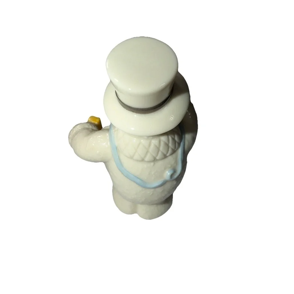 LENOX BONE CHINA JANUARY CELEBRATION SNOWMAN FIGURINE‎ 12 MONTHS COLLECTION